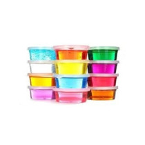12-Piece Colorful Slime Mini Putty Set Non Sticky Multicolored Premium Quality