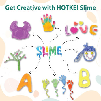 12-Piece Colorful Slime Mini Putty Set Non Sticky Multicolored Premium Quality