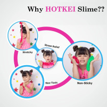 12-Piece Colorful Slime Mini Putty Set Non Sticky Multicolored Premium Quality