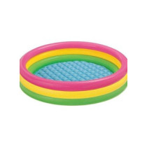 Intex 3 Ring Portable Inflatable Lightweight Compact Circular Swimming Pool 86 x 25cm