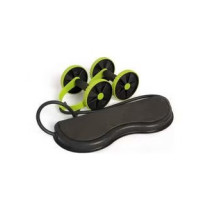 Abdominal Waist Slimming Trainer Exerciser Roller Double Ab Wheel Fitness Equipment Yoga Resistance Pull Rope For Home Fitness
