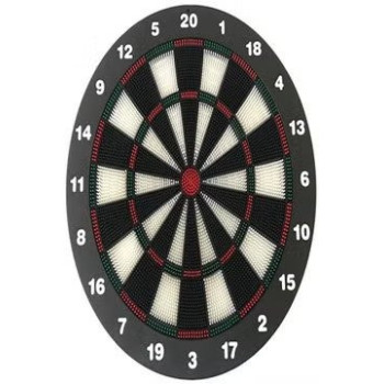Durable Molded Plastic Safety Dart Board With Hanger Hook