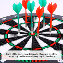Durable Molded Plastic Safety Dart Board With Hanger Hook
