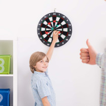 Durable Molded Plastic Safety Dart Board With Hanger Hook