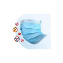 5-Piece Disposable Safety Mask With Elastic Earloop