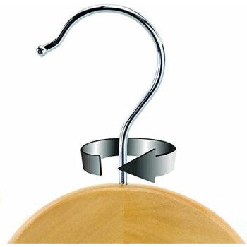 10-Piece Cloth Hanger Beige Colour