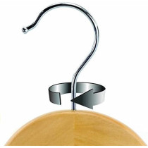 10-Piece Cloth Hanger Beige Colour