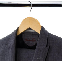 10-Piece Cloth Hanger Beige Colour