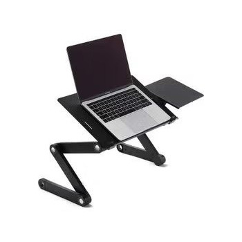 Multi-Function Laptop Cooling Table Black