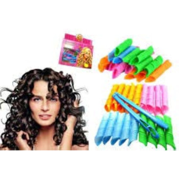 20-Piece Magic Curler Hair Styling Rollers Set Multicolour 9 x 3cm