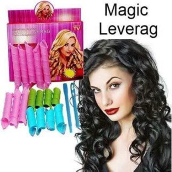 20-Piece Magic Curler Hair Styling Rollers Set Multicolour 9 x 3cm