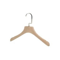 Angel City Wooden Cloth Hanger Beige Colour One Size