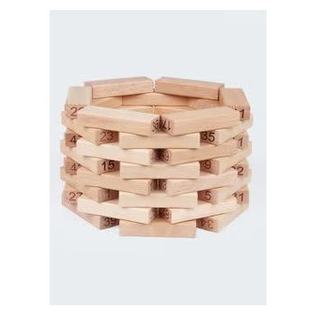 51-Piece Block Jenga Game Set 6+ Years