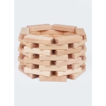 51-Piece Block Jenga Game Set 6+ Years