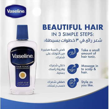 Vaseline Hair Tonic And Scalp Conditioner Clear 400 ml