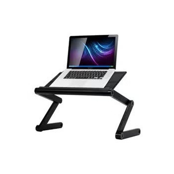 Portable Laptop Table Stand Black Colour