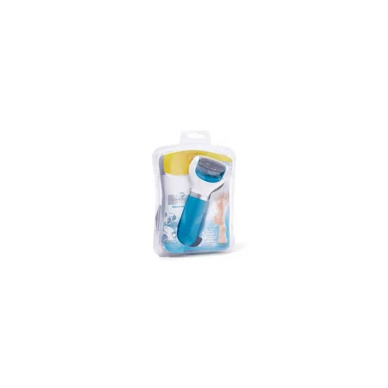 Velvet Soft Dead Skin Removal Electronic Machine For Feet Blue/White