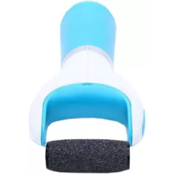 Velvet Soft Dead Skin Removal Electronic Machine For Feet Blue/White