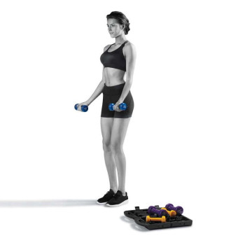 Fitness World 3-Pair Dumbell Set 10 Kg