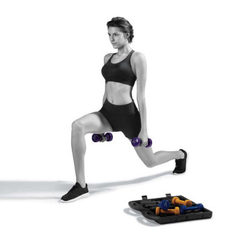 Fitness World 3-Pair Dumbell Set 10 Kg