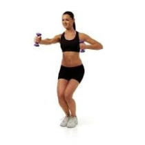 Fitness World 3-Pair Dumbell Set 10 Kg