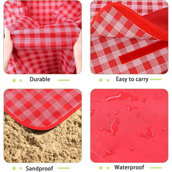 Portable Waterproof Outdoor Camping Picnic Mat Sand Proof Beach Blanket Carpet 1.05 Kg