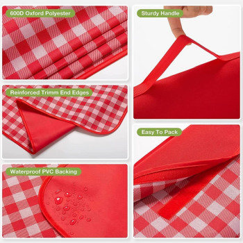 Portable Waterproof Outdoor Camping Picnic Mat Sand Proof Beach Blanket Carpet 1.05 Kg