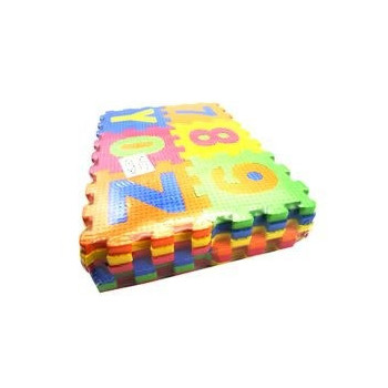 36-Piece Number Alphabet Puzzle Foam Mat 8 x 8cm