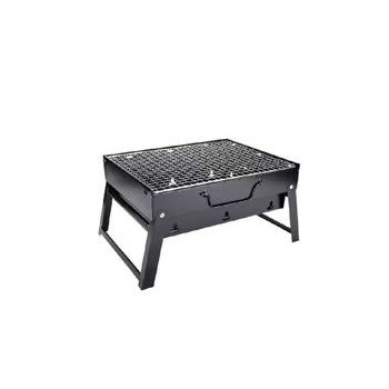 Bbq Charcoal Grill Black For Camping Picnics Traveling-Stellar