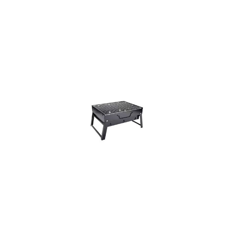 Bbq Charcoal Grill Black For Camping Picnics Traveling-Stellar