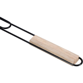 Royalford Foldable Portable Stainless Steel Barbecue Grill Indoor And Outoor Silver/Red 30 x 40 x 70cm