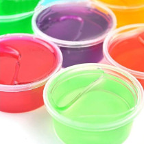 Artbee 12-Piece Cyrstal Non-Toxic Slime Kit
