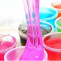 Artbee 12-Piece Cyrstal Non-Toxic Slime Kit