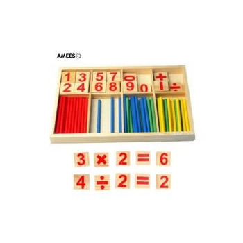Wooden Mathematical Stick Counting Learning Toy