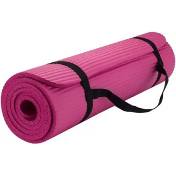Portable Double Yoga Mat With Carrying Strap And Storage Bag