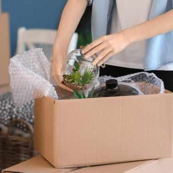 Air Bubble Wrap Roll Clear For Safety And Sealing