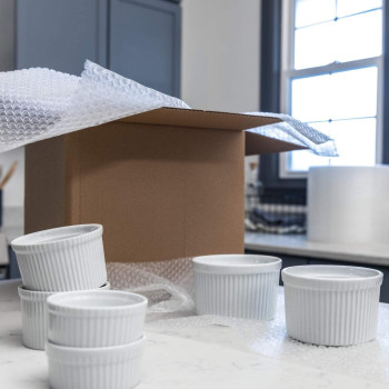 Air Bubble Wrap Roll Clear For Safety And Sealing