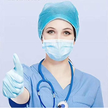 50-Piece Disposable Protective Face Mask