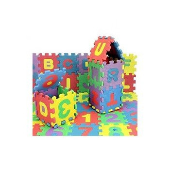 Jaykal 36-Piece Foam Abc Tiles Puzzle