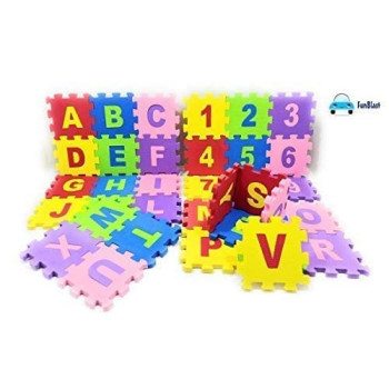 Jaykal 36-Piece Foam Abc Tiles Puzzle