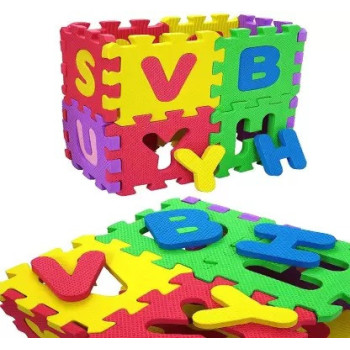 Jaykal 36-Piece Foam Abc Tiles Puzzle