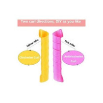 Xiuwoo 30-Piece Heatless Magic Hair Curlers Set Multicolour