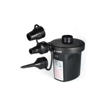 Electric Rechargeable Deflator Inflating Air Compressor Pump Usb For Inflatables With 3 Nozzles Black 13.50 x 11.00 x 13.00cm