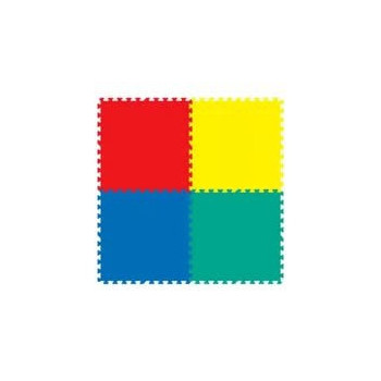 Rbwtoy 4-Piece High-Quality And Durable Protective Floor Rubber Mat Foam Set For Kids