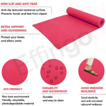 Anti-Microbial For Pilates Stretching Outdoor Gym Workout Yoga Mat