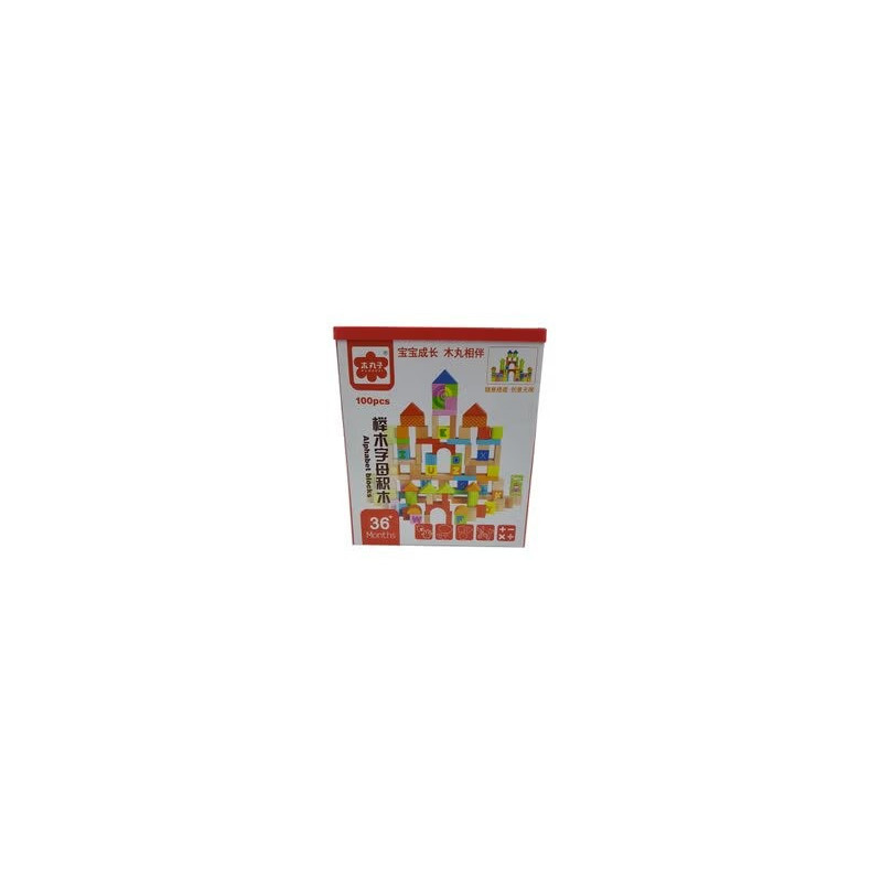 Childtoy 100-Piece Alphabet Block Set For 3+ Years