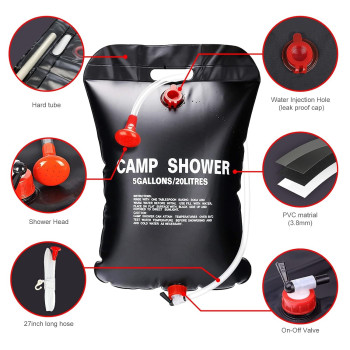 Camping Shower Bag 20Liters