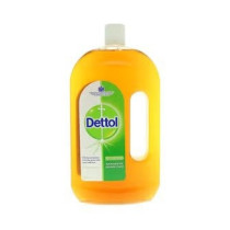 Dettol Anti Bacterial Antiseptic Disinfectant Orange/Silver 1Liters