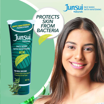 Junsui Whitening Neem Face Wash 100Grams