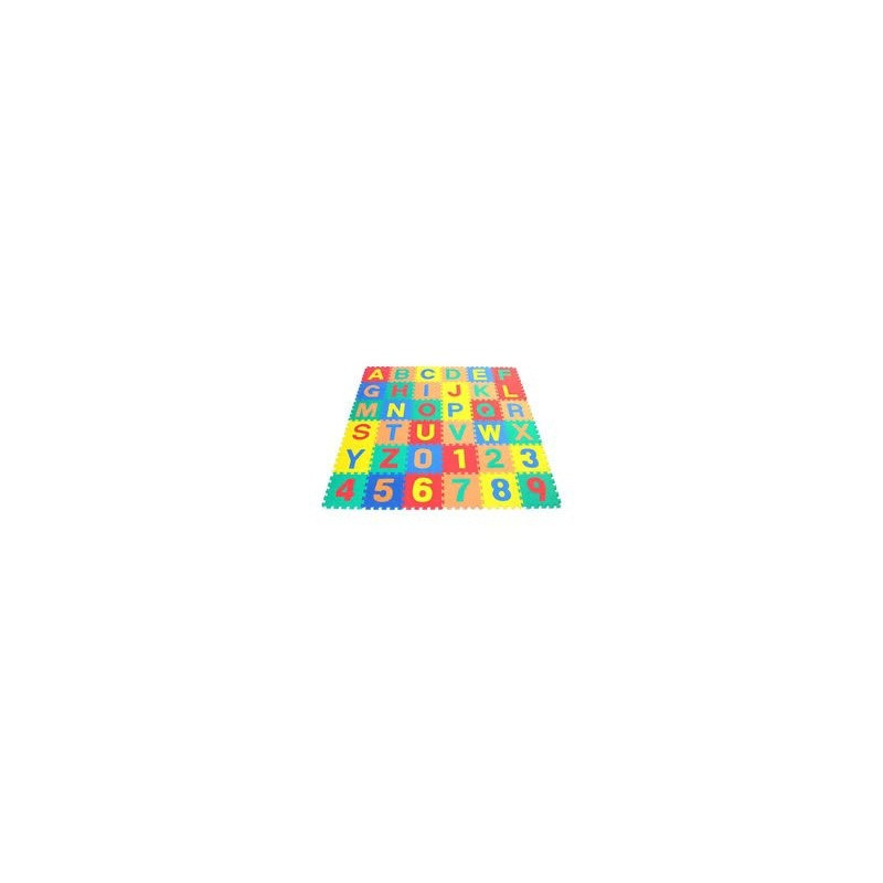 Rbwtoys 36-Piece Alphabet Puzzles Foam Mat 18801-2
